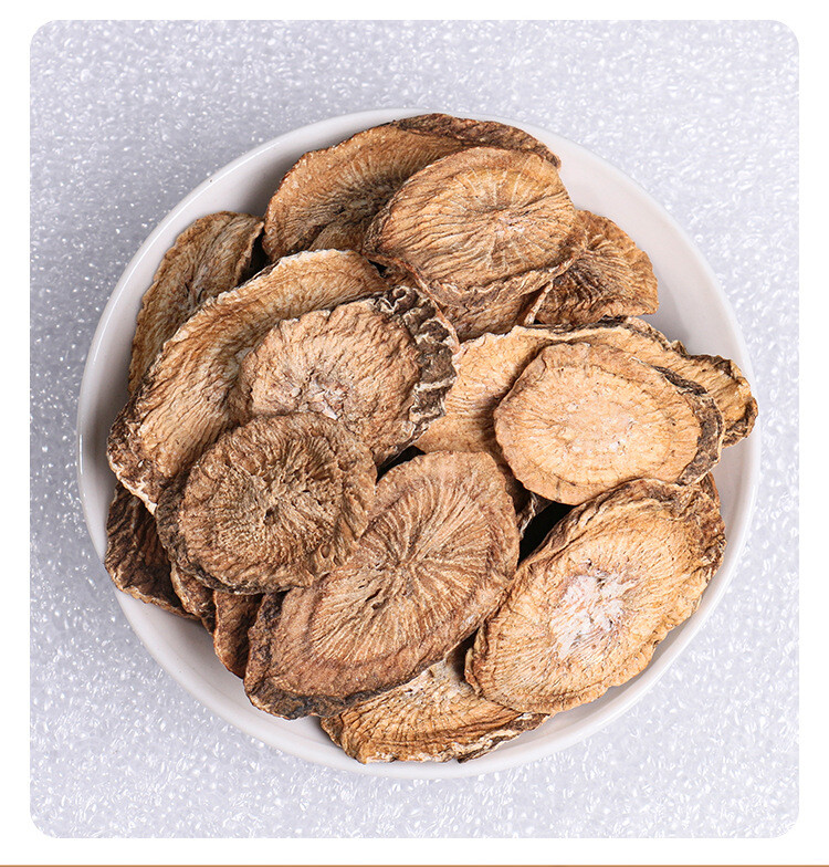 Premium Burdock Root Tea Bags Large Sliced Roasted Burdock Tea for Herbal Drink