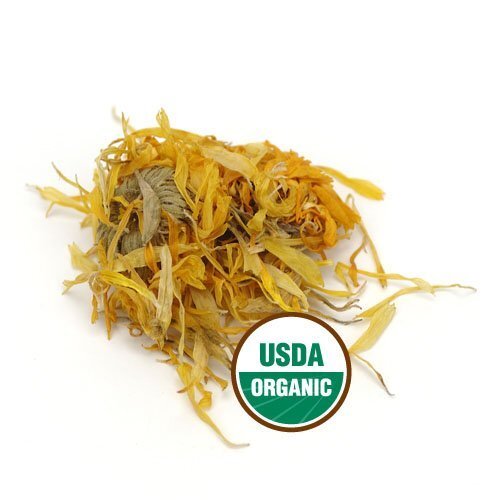 Organic Calendula Flowers 1 Pound Certified by QAI for Herbal Remedies Tea Cr…
