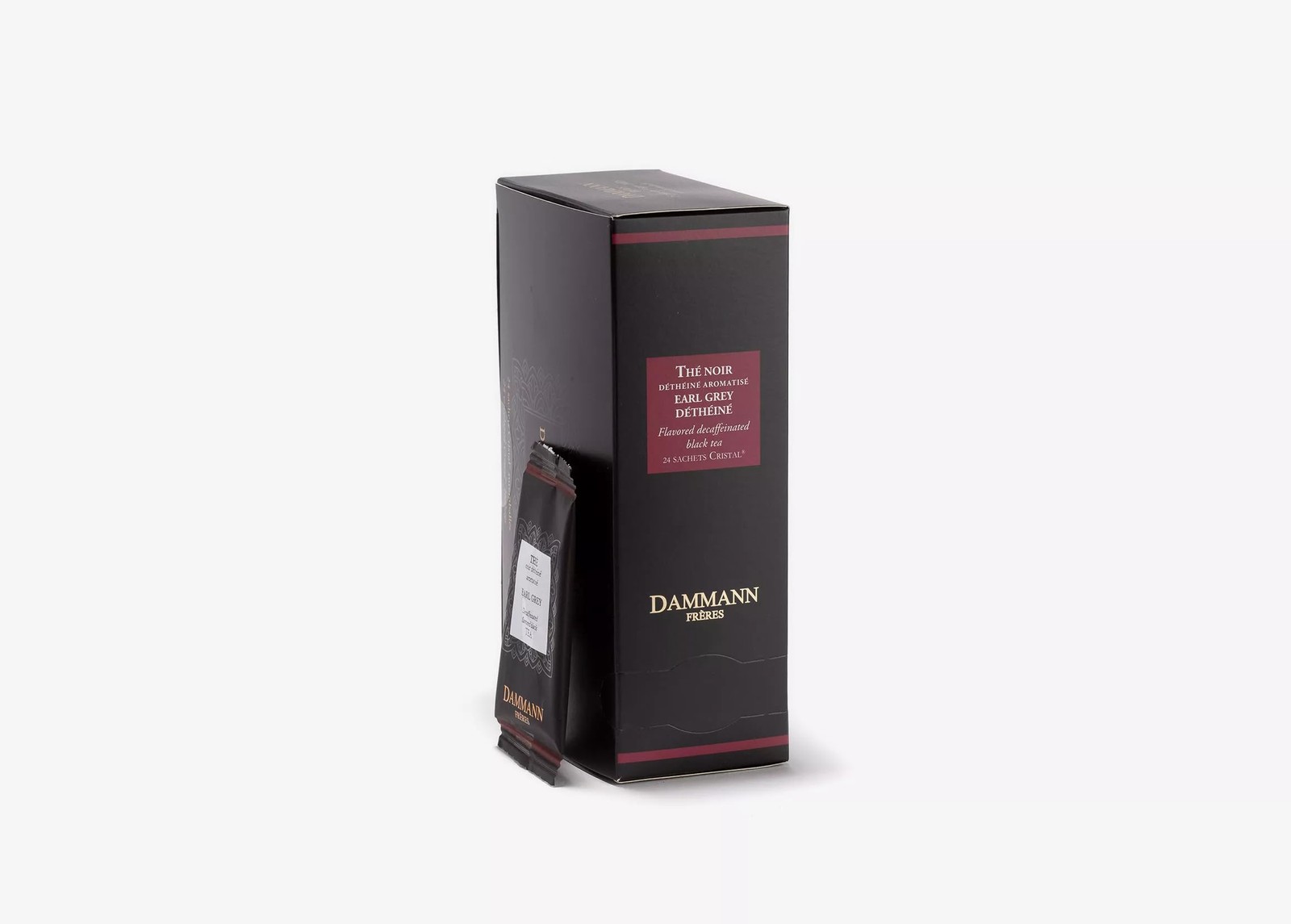 Dammann Freres Satchets, Decaf Earl Grey Tea Bags, Premium Gourmet French Bla…