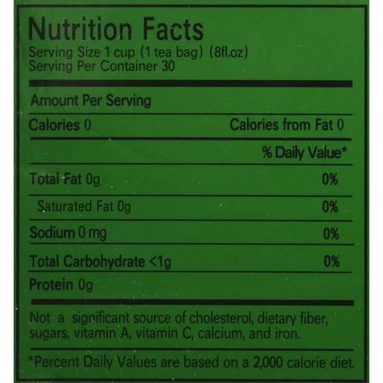 Dieters’ 100% Natural Herbal Drink, No Caffeine, 60grams – 30 Tea Bags