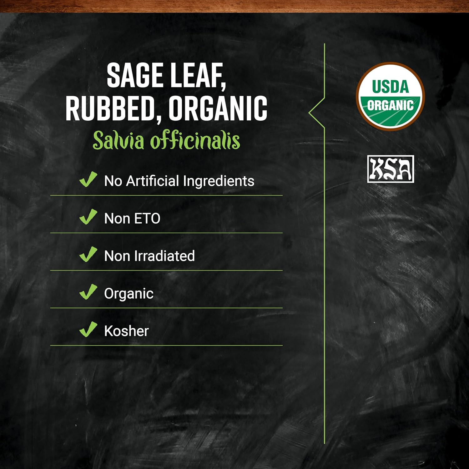 Frontier Co-Op Rubbed Sage Leaf, 1-Pound, Sweet Earthy Flavor, Hints of Mint, Pa
