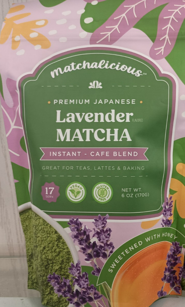 Matchalicious™ Premium Instant Japanese Lavender Matcha Powder 6 oz
