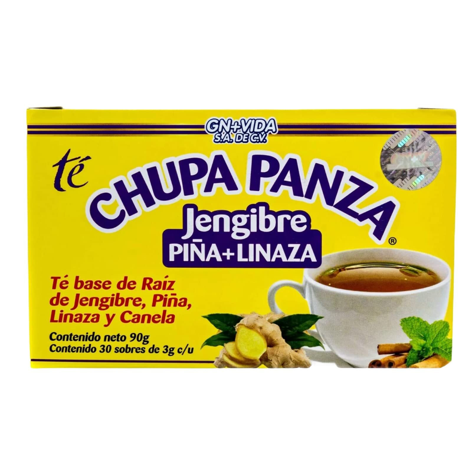 TEA Formula Mejorada Chupa Grasa 30 Count Pack 2 Natural Weight Loss Tea
