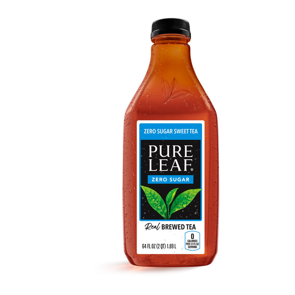 Pure Leaf Zero Sugar Sweet Tea 64oz 6 Pack Real Brewed Tea Beverage