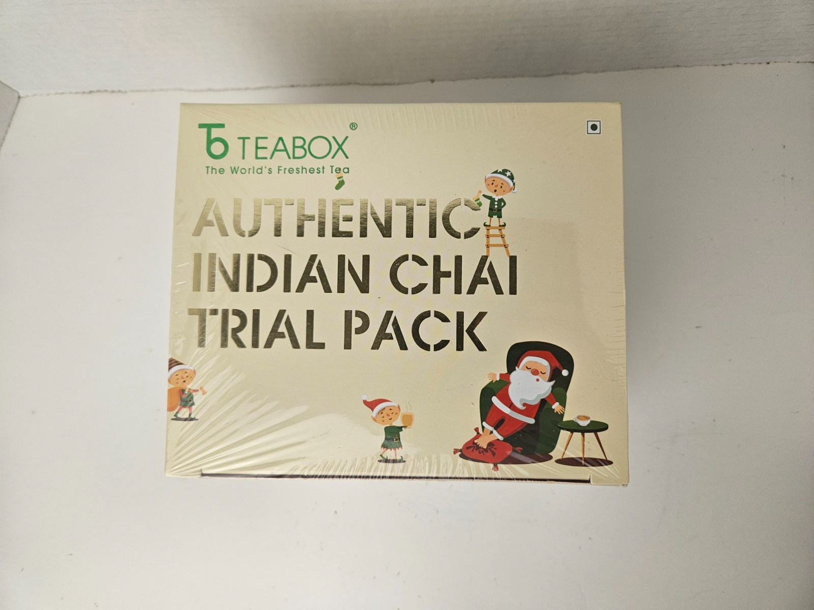 Teabox Authentic Indian Chai Tea Sampler 10 Varieties Sealed New