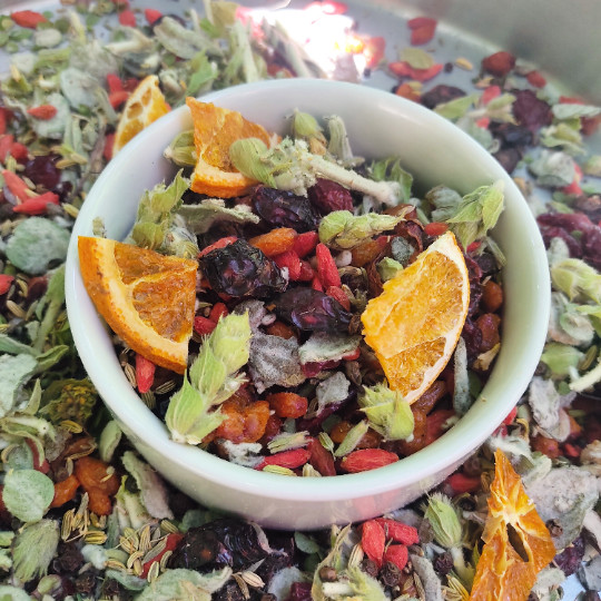 Organic Vitamin C mixed Herbal Tea 40g-1980g Loose Herbal Tea –