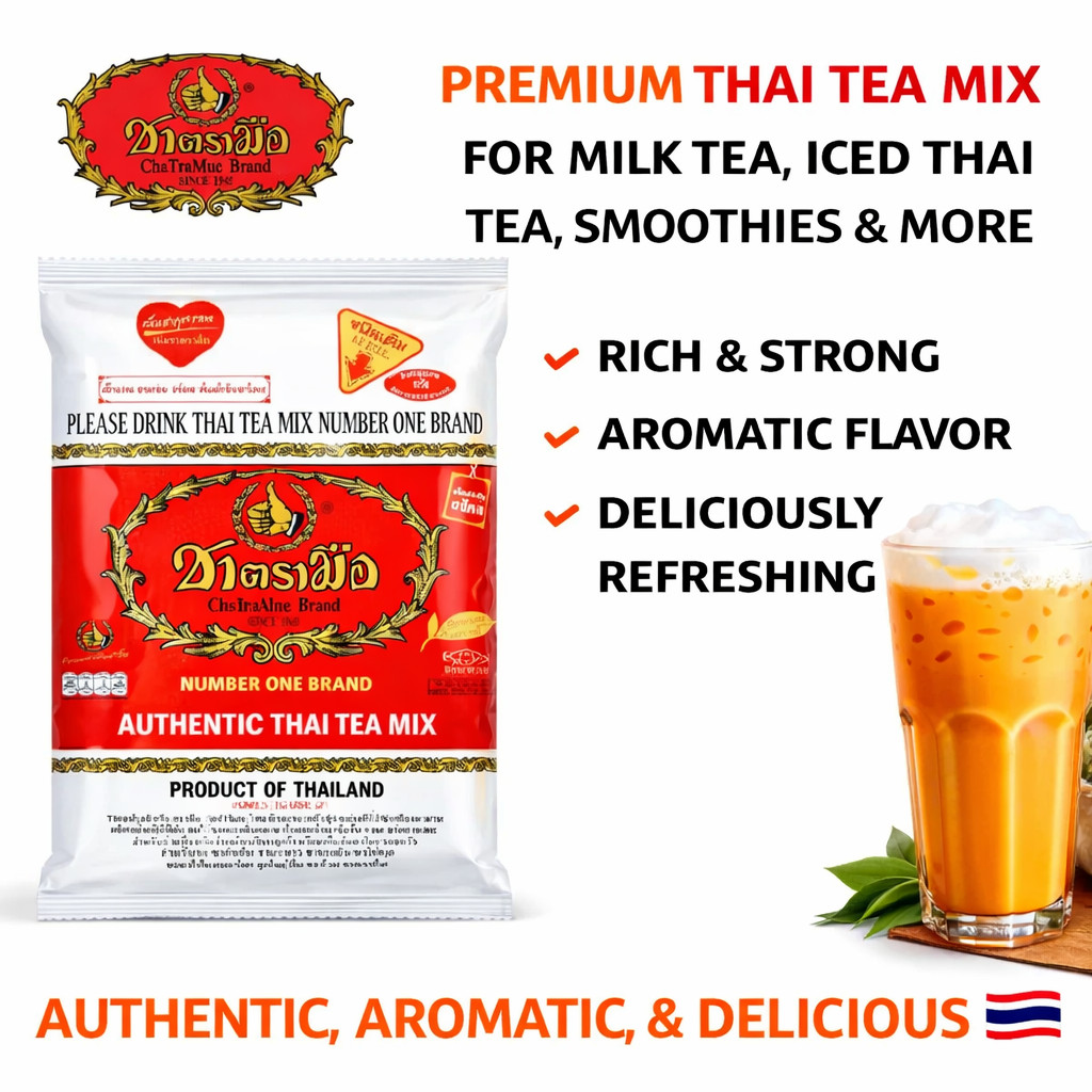 ChaTraMue Thai Tea Mix 400g, Pack of 1Original Number One Brand From Thailand