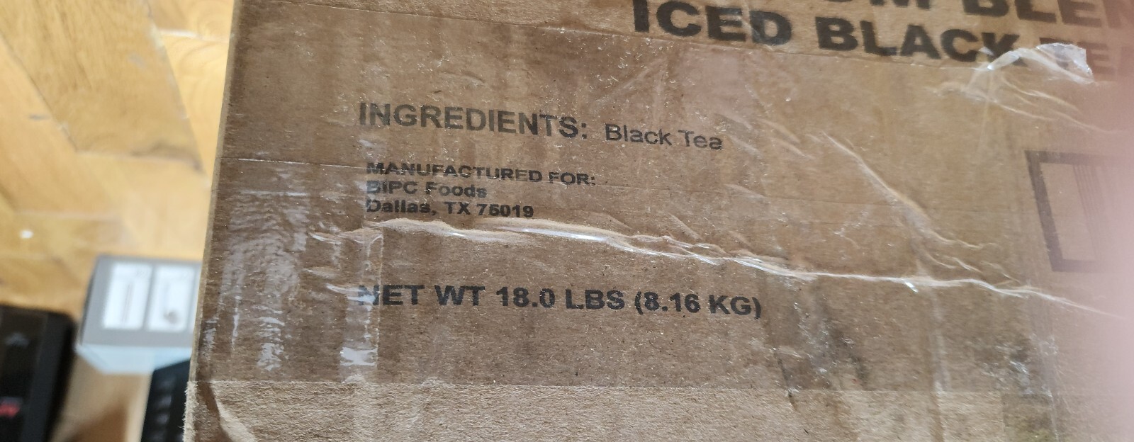 INGREDIENTS PREMIUM BLEND 1 Gallon Herbal Iced Tea Filter Bags – 96/Case