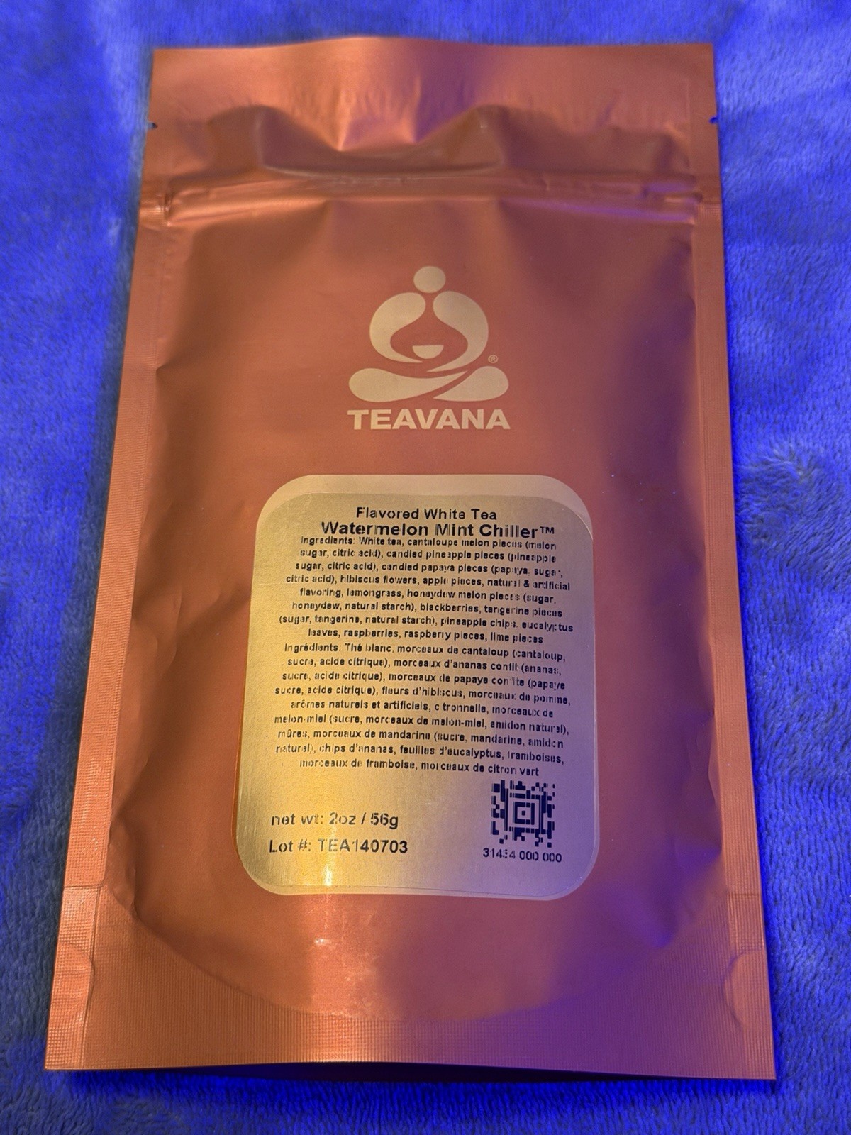 Teavana Watermelon Mint Chiller 2oz Bag