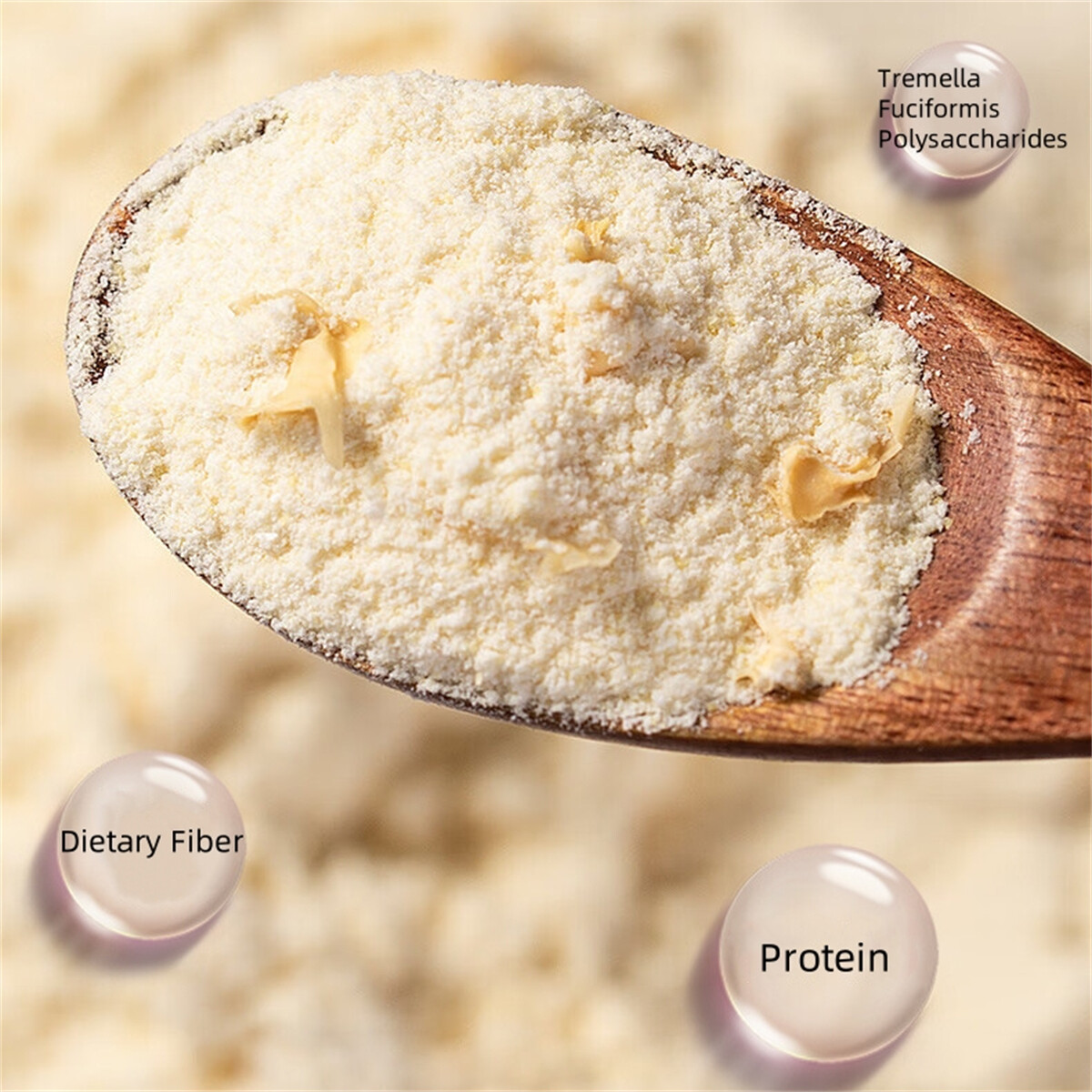 500g Bird’s Nest Tremella Soybean Milk Powder Instant Nutritious Breakfast