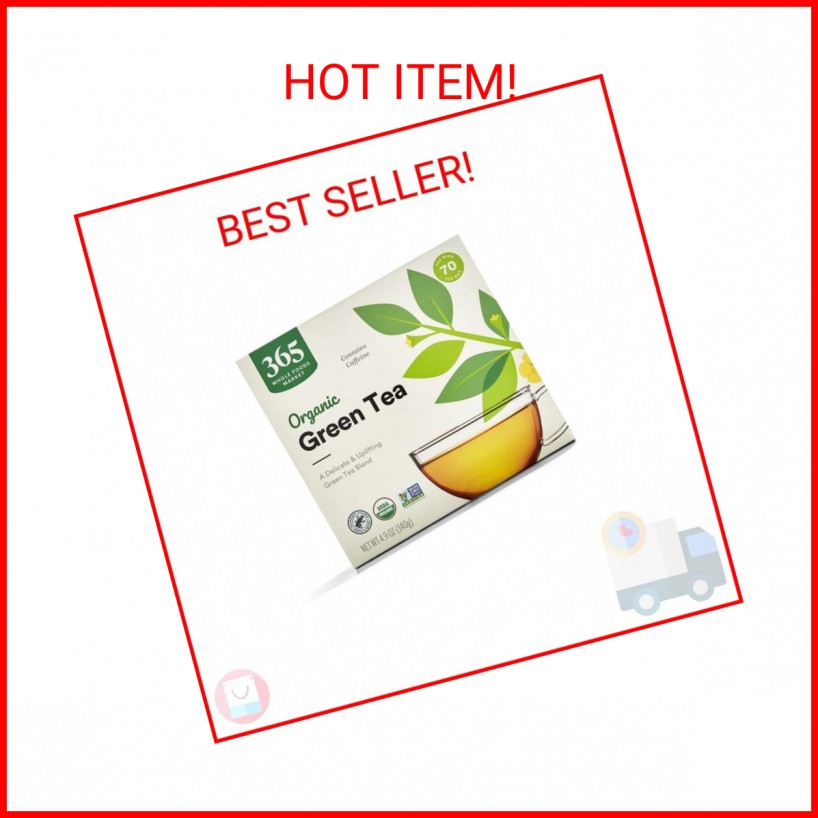 365 by Whole Foods Market, Organic Green Tea, 70 CT