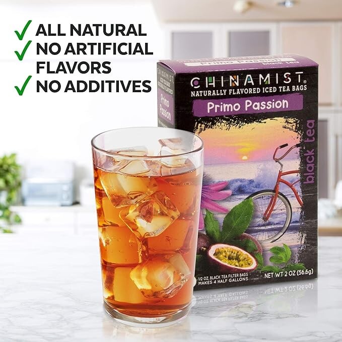 China Mist – Primo Passion Black Tea Infusion, 1/2 oz Filter Bags (2 PACK)