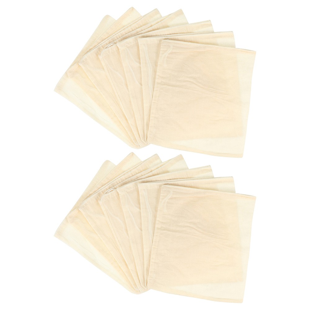 50 Pcs Cheese Cloth Tea Bags Spice for Cooking Soup Juice Strainer