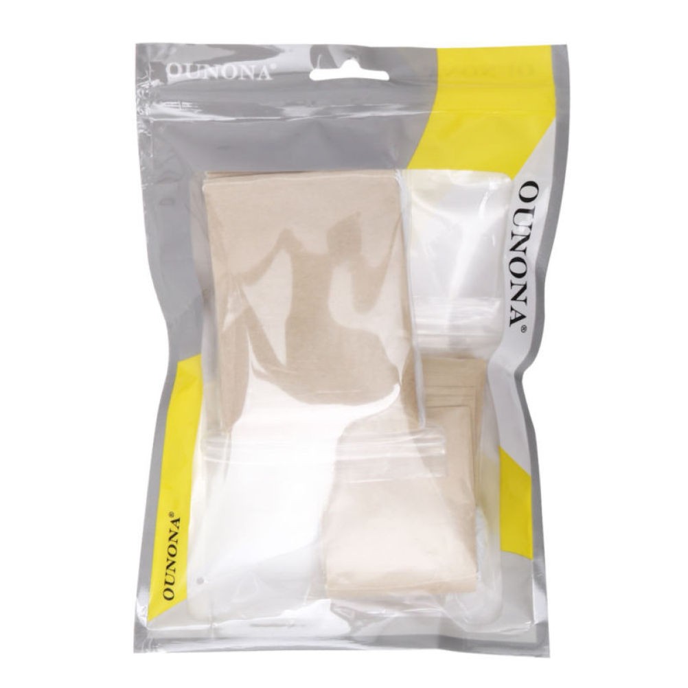 200 Pcs Drawstring Tea Bag Filter Paper Sachets Original Color for Loose Tea
