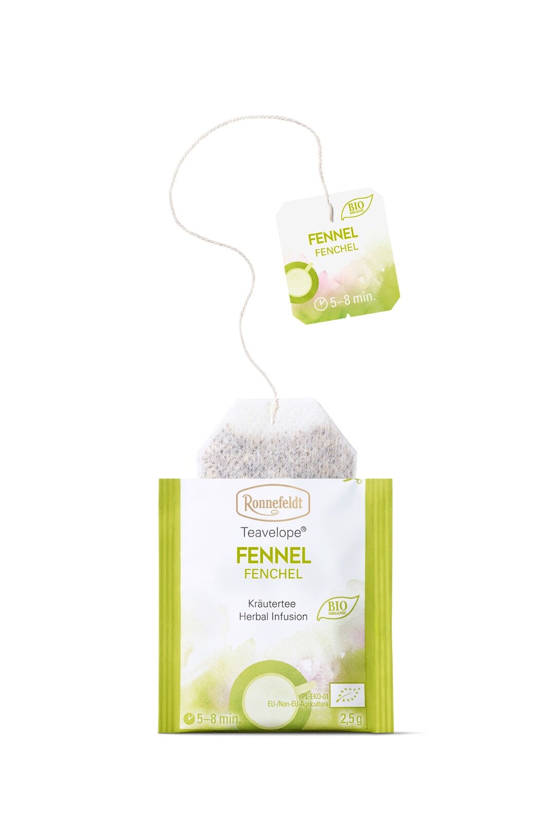 Ronnefeldt Teavelope® Fennel Organic 25 caffeine free tea bags