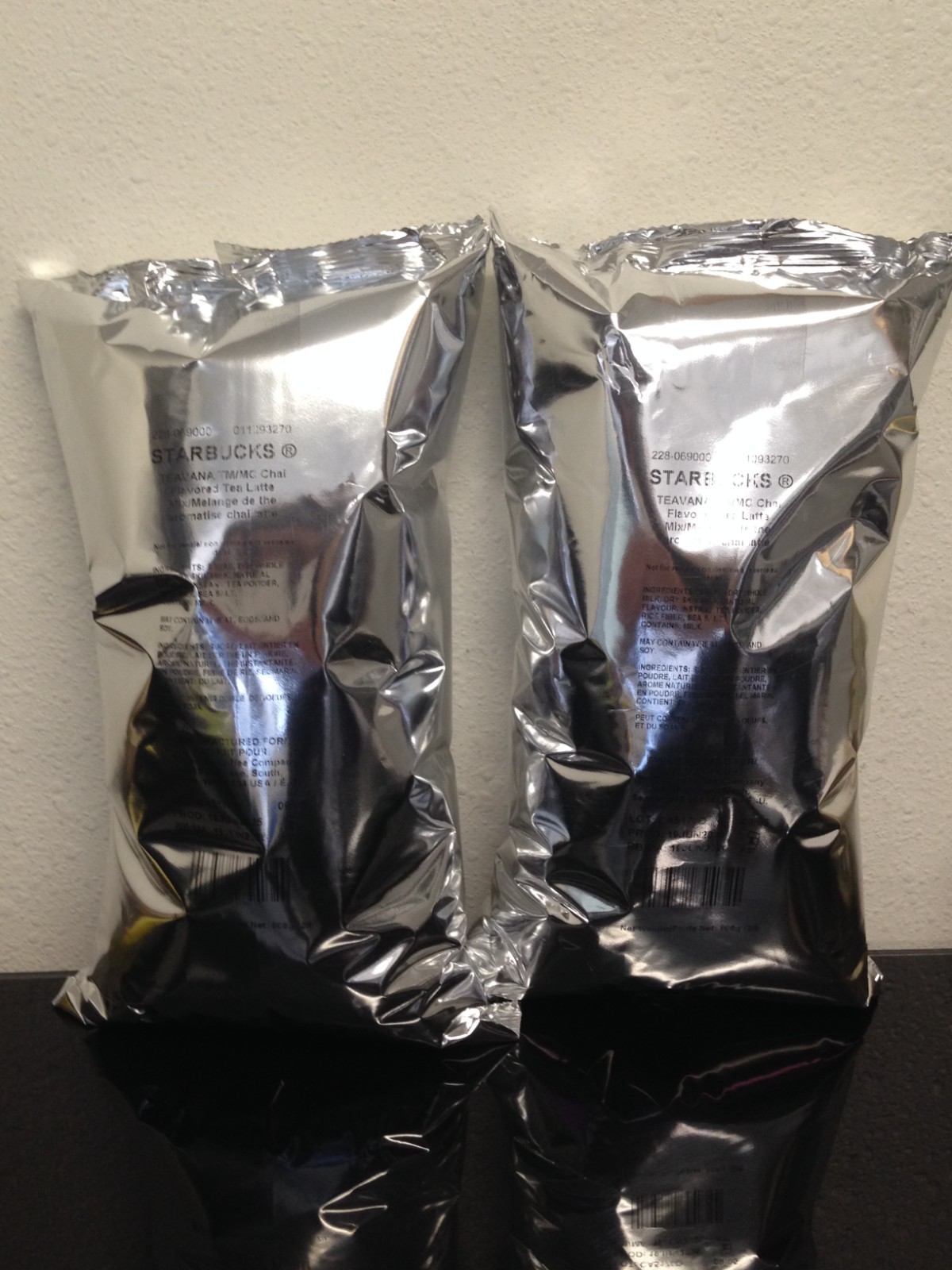 Starbucks Teavana Chai TN/NC Flavored Tea Latte Mix 2 Lb Bag each, 2 Bag – READ