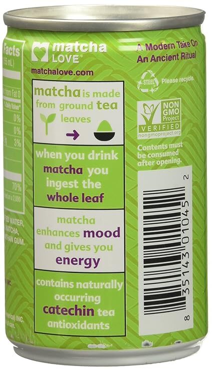 Matcha LoveReady to Drink Green Tea 5.2 fl oz cans