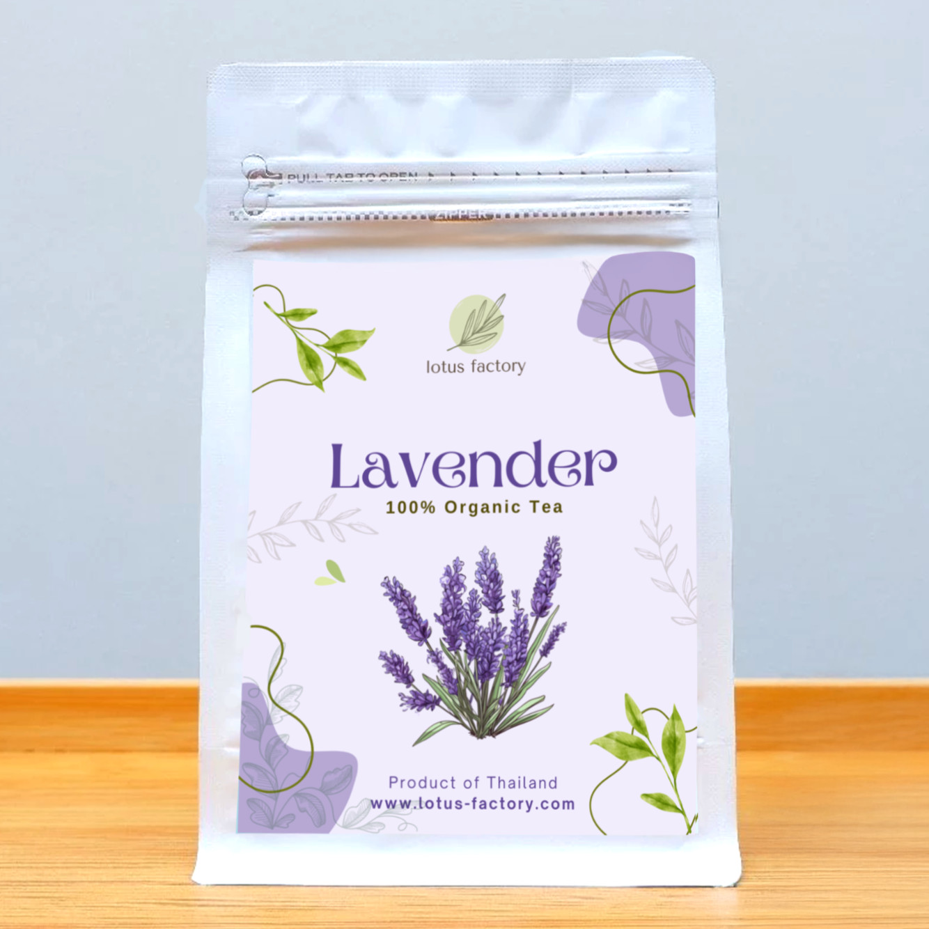 Organic Lavender Tea | 100% Natural Dried Lavender Flowers | Floral Herbal Infus