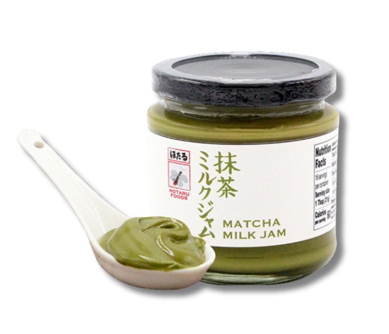 Matcha Milk Jam by Hotaru Foods| Premium Organic Matcha | Spread | 8.81 oz
