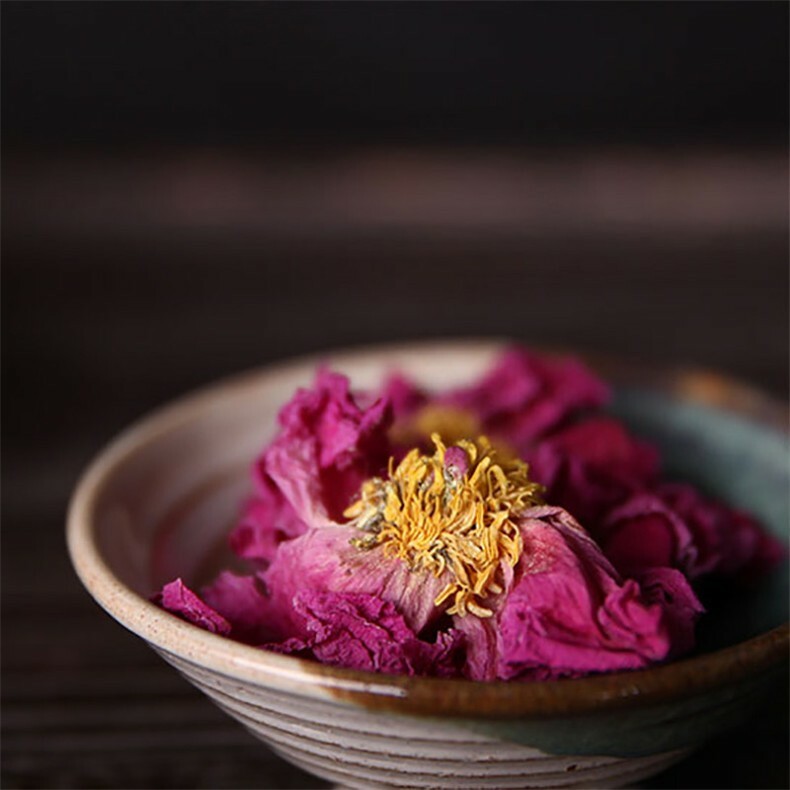 Premium Dried Floral Tea Cake Blooming Peony Scented Herbal Drink 200g