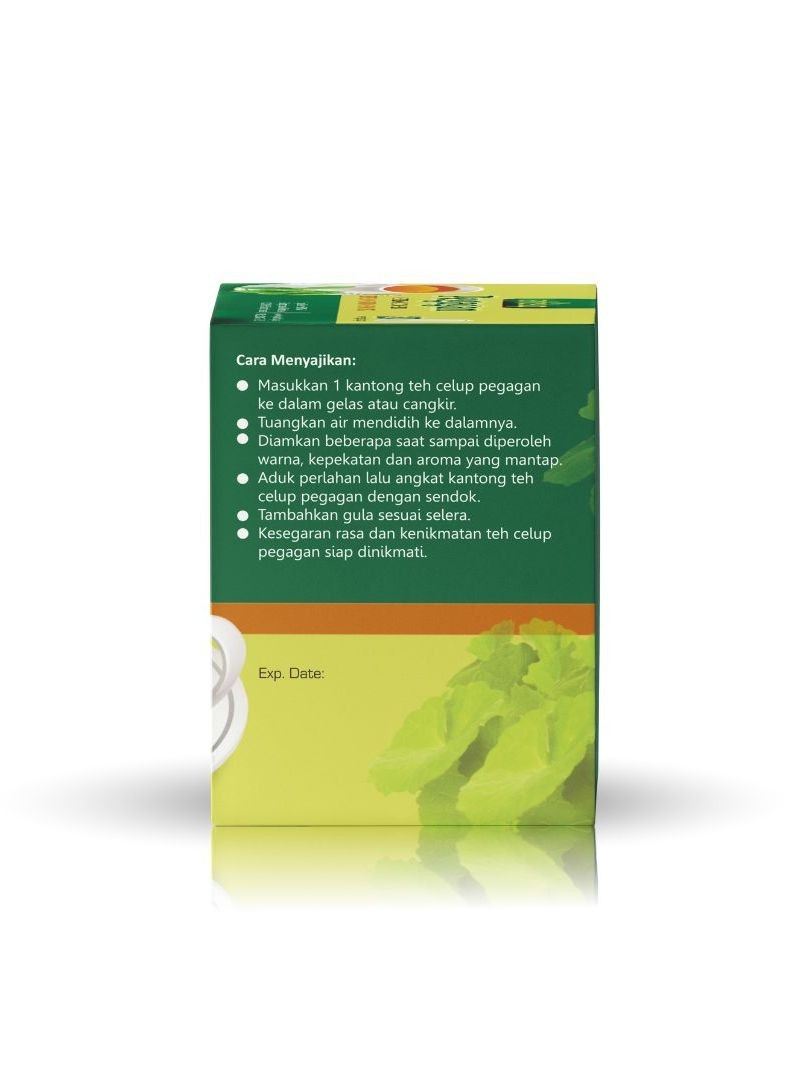 3x Pegagan herbal tea bags 40g (120g total) bundle, calm aroma ritual blend