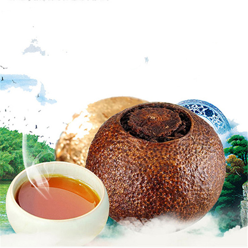 Natural Puerh Tea with Mandarin Peel 250g Herbal Energy Tea for Men Women