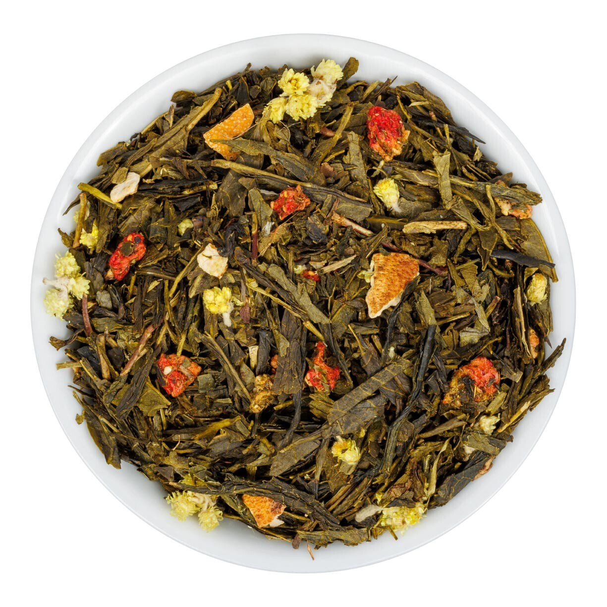 Strawberry Spring Sencha Green Tea – Loose Leaf Blend – Fusion Teas