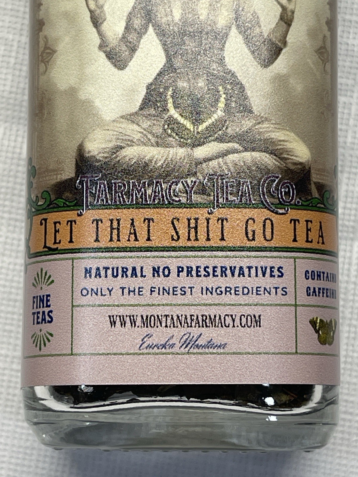 Montana Farmacy Let That Sh*t Go Tea Loose Leaf Herbal Tea Jar