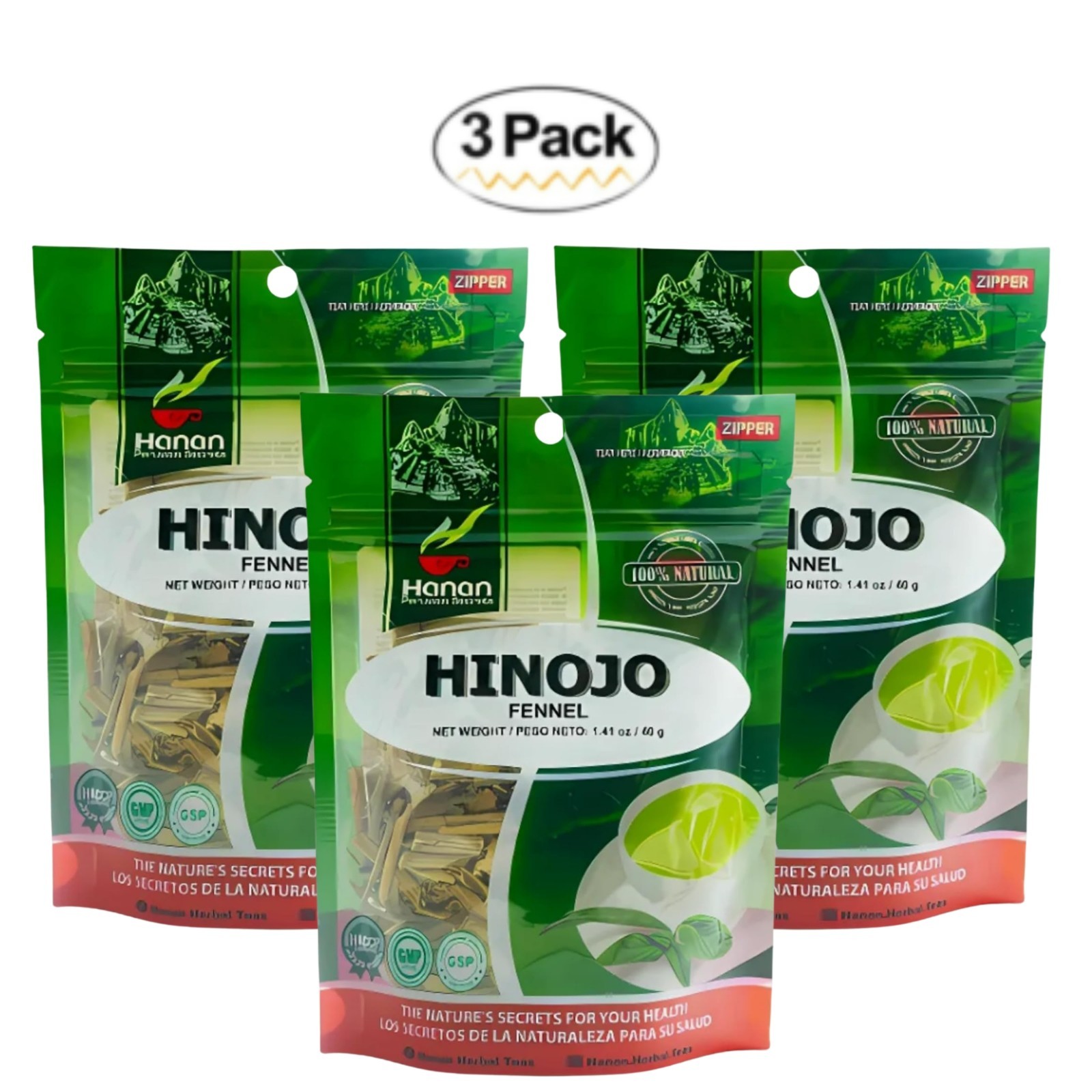 Hinojo 100% Natural Fennel 1.41oz / 40g – Aids Stomach Discomfort from Peru