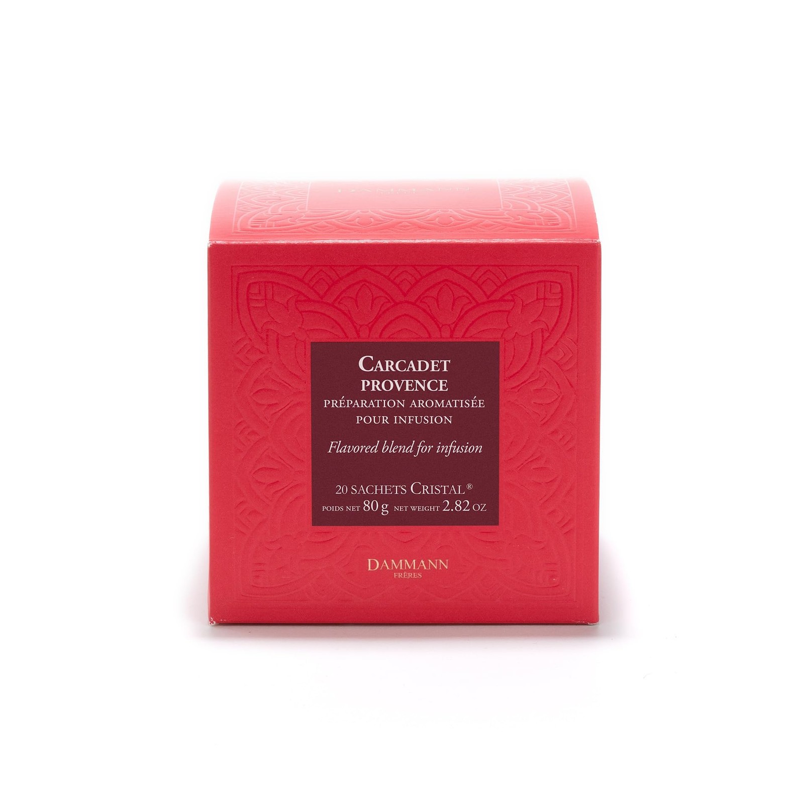 Dammann Freres Satchets, Carcadet Provence Tea Bags, Premium Gourmet French H…