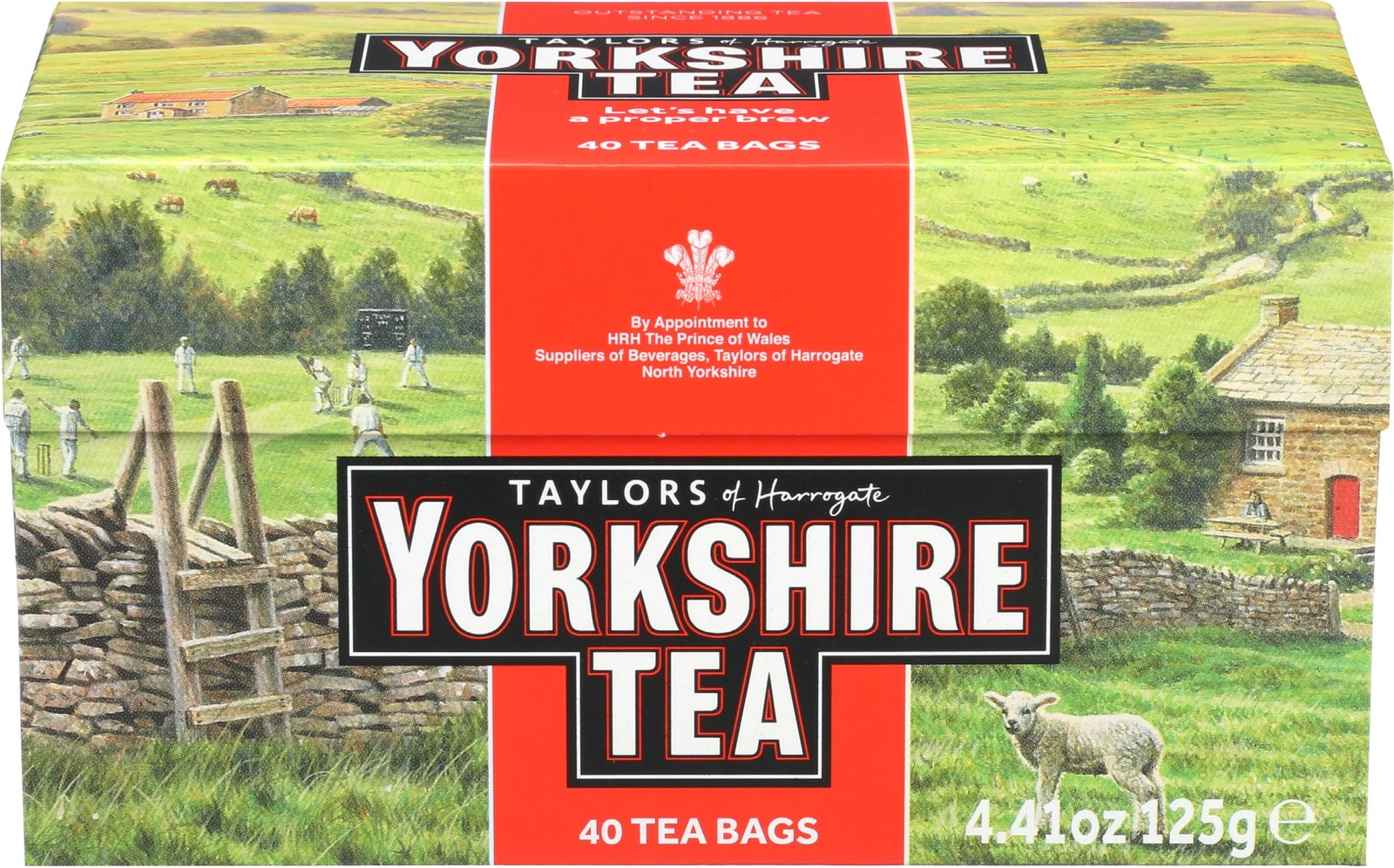 Taylors Of Harrogate, Tea Yorkshire, Red, 40 Tea Bags