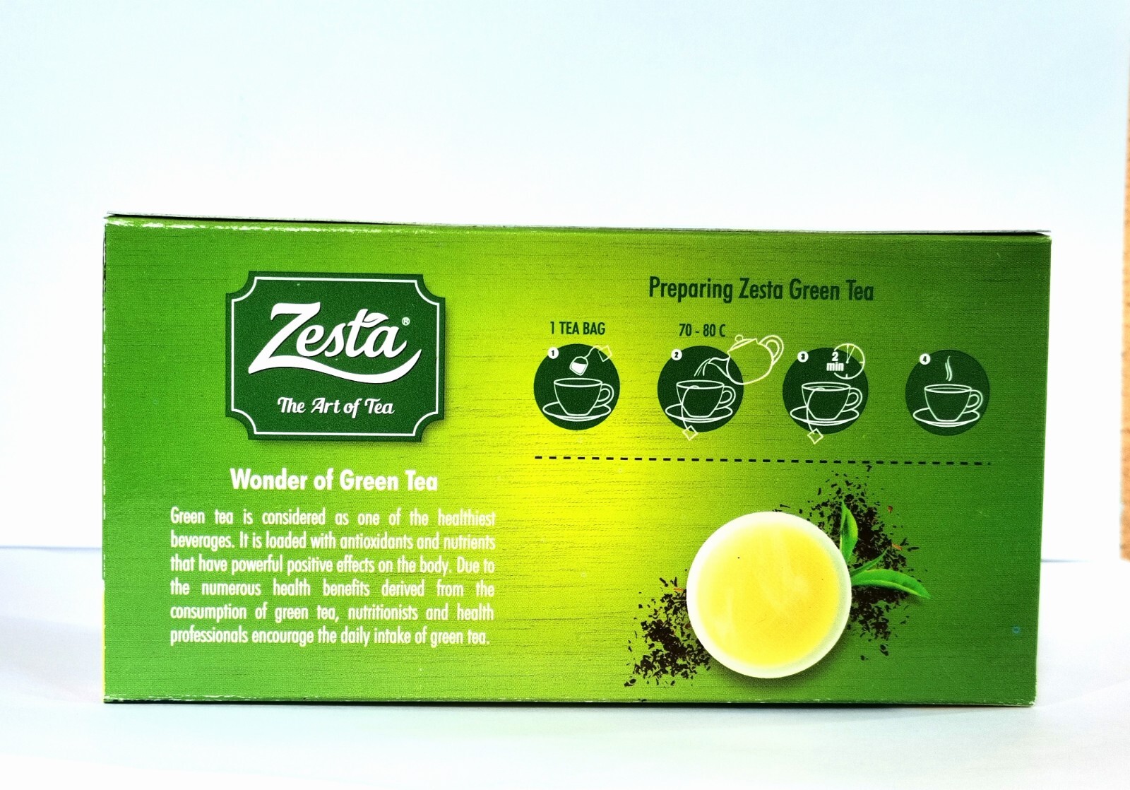 Ceylon Green Tea Bags 100% Natural Pure Herbal Organic Healthy Premium Quality