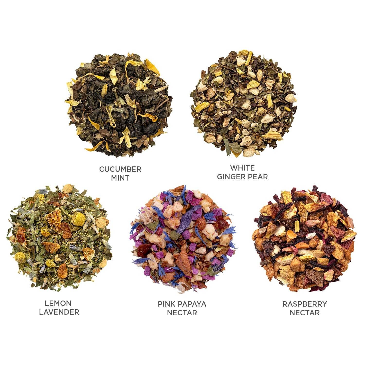 Luxurious Mariposa Tea Sampler Variety Set – 20 Pyramid Infuser Bags in Gift Box