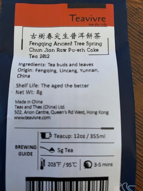 Teavivre Tea Samples Assortment 4 Bags of Pieces, Tuocha, Bricks, Cakes, & Puerh