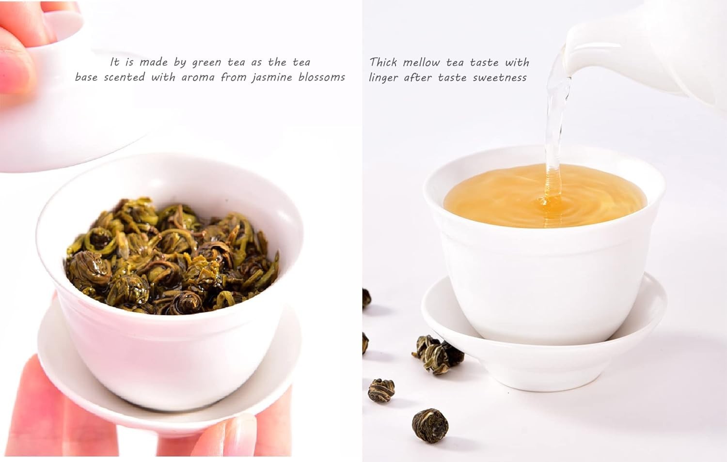 Jasmine Dragon Pearls Green Tea – Floral Flavor