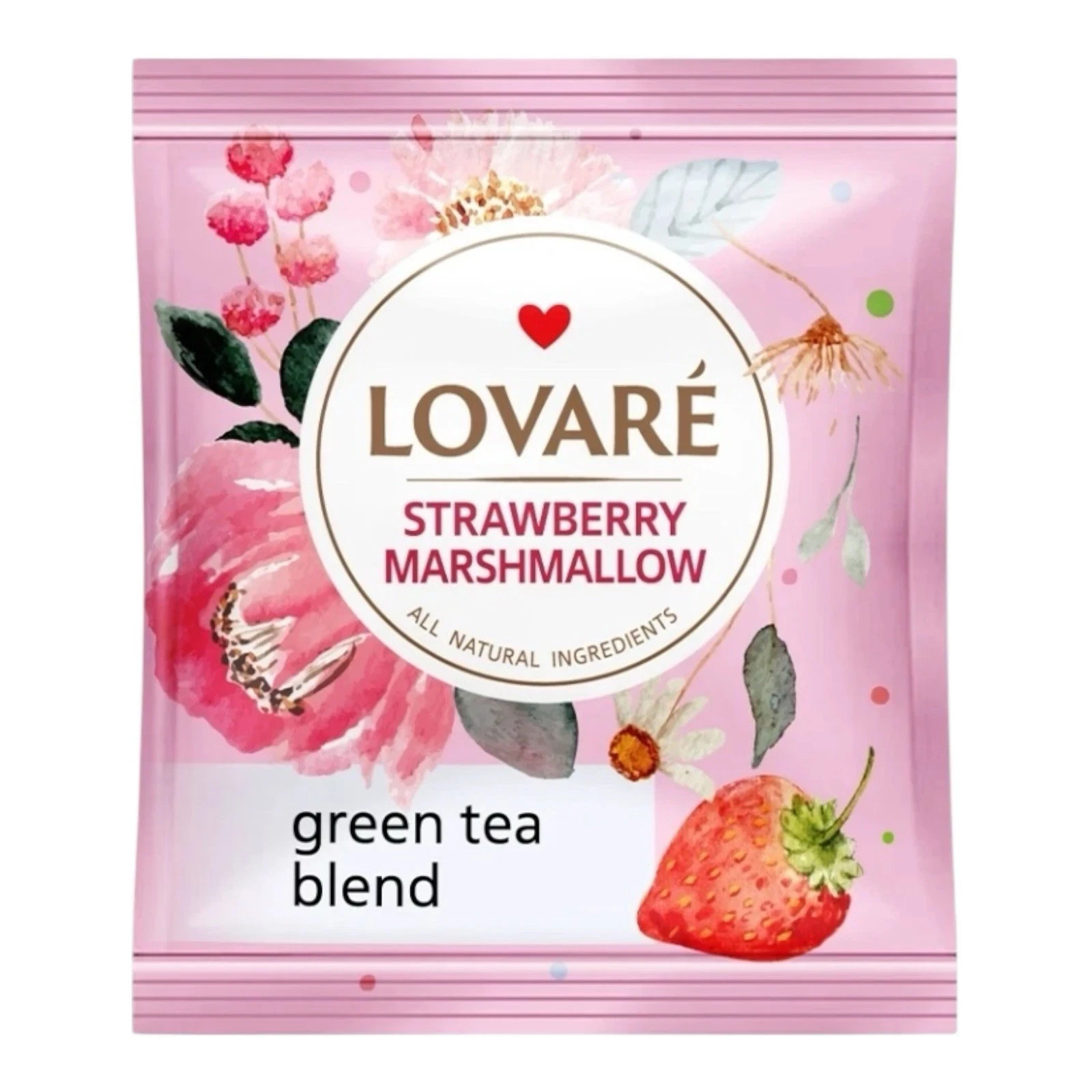 LOVARE Tea Gift Set Black & Green Tea 30 Tea Bags, 6 Flavors Tea Gift box
