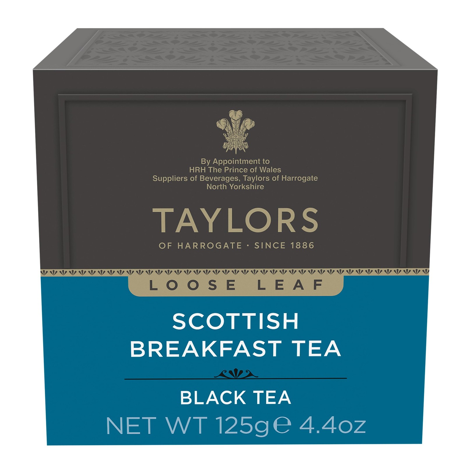 Scottish Breakfast, Black Tea, Loose Leaf Tea, 4.41 Ounce Carton (Pack of 1),…