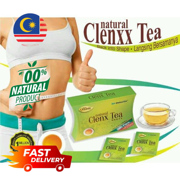 Original Natural Clenx Tea – 20pcs Loose Pack Detox Herbal Teabags 3g Each