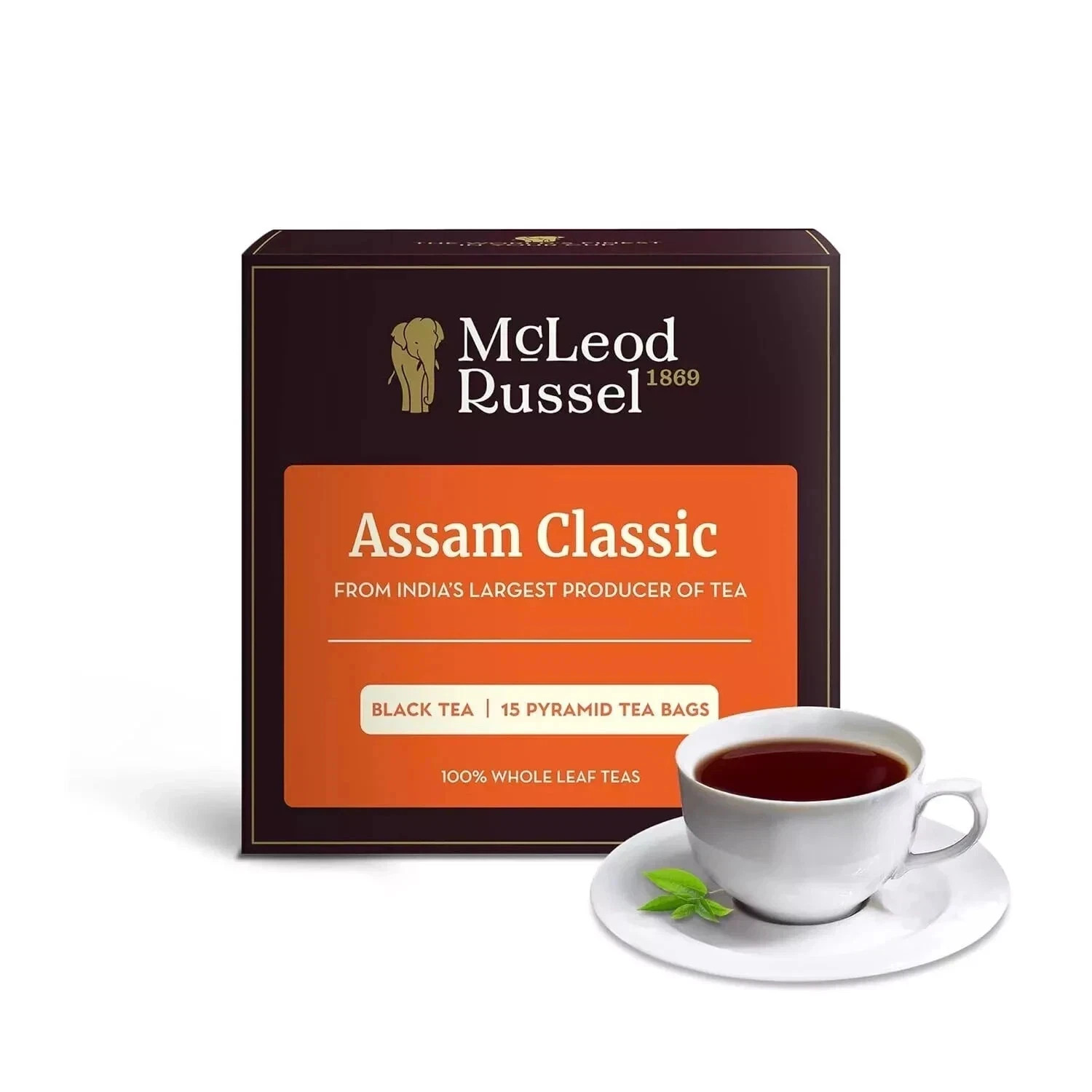 McLeod Russel 1869 – Assam Classic | 15 Tea Bags | 30g Free Shipping World Wide