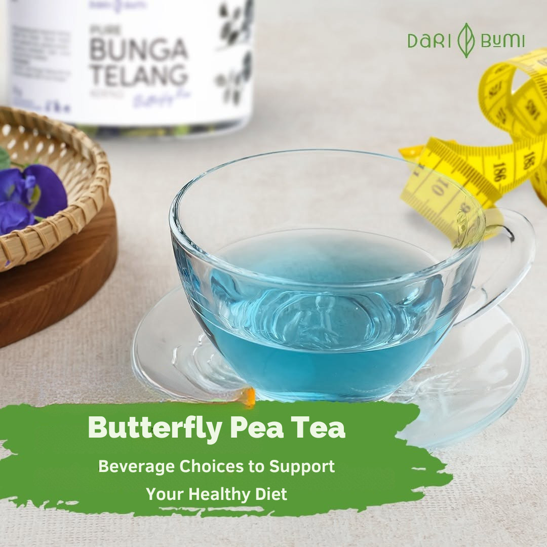 Dari Bumi – Butterfly Pea Tea Herbal Teh Bunga Telang 50 g