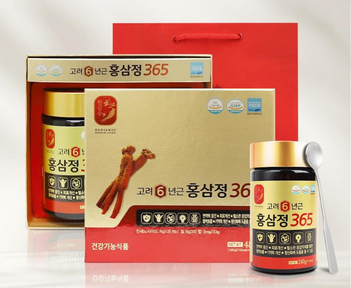 Korea #1 Korea 6 Years Red Ginseng Extract 365/ Saponin/ Panax (240g x 2ea)