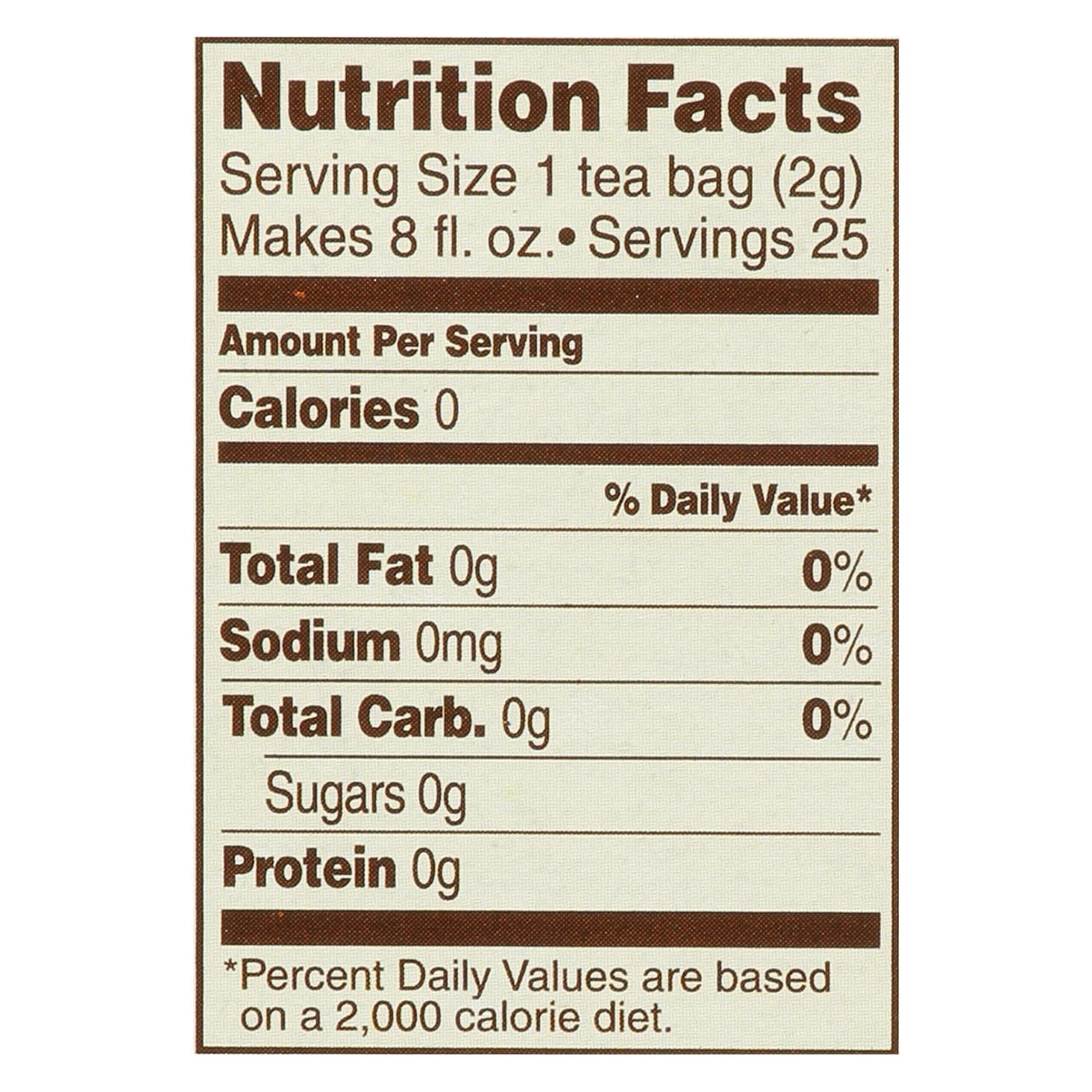 Celestial Seasonings Lemon Tea Caffeine Free Gluten Free 25 Count Pack
