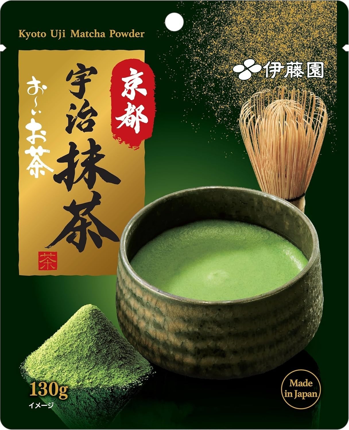 Itoen Oi Ocha Kyoto Uji Matcha 130g – Large Powder from Japan Authentic