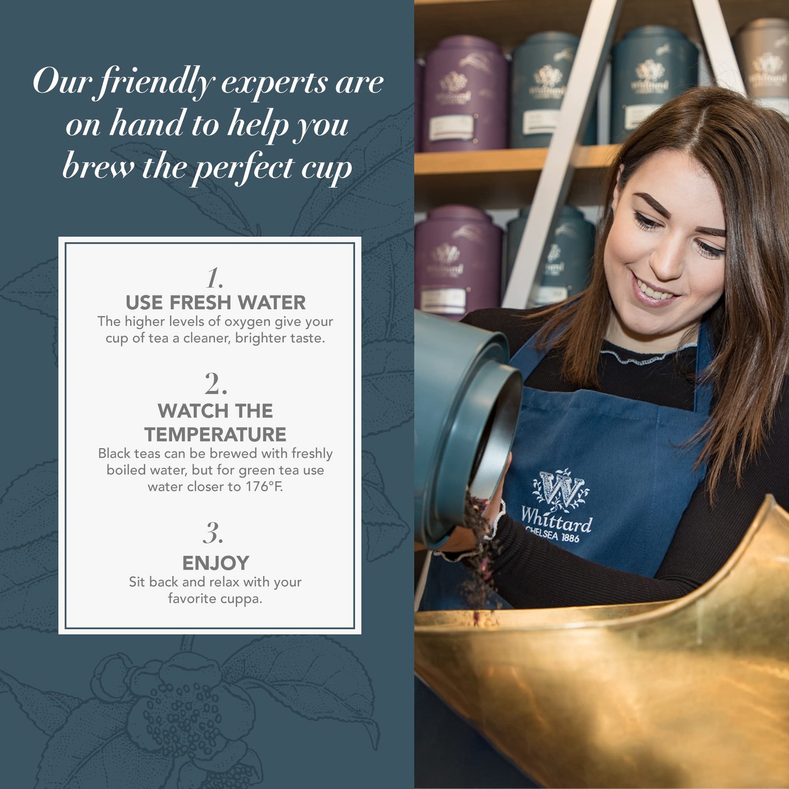 Whittard of Chelsea – The Tea Discovery Collection – New Flavors Gift Box Inc…