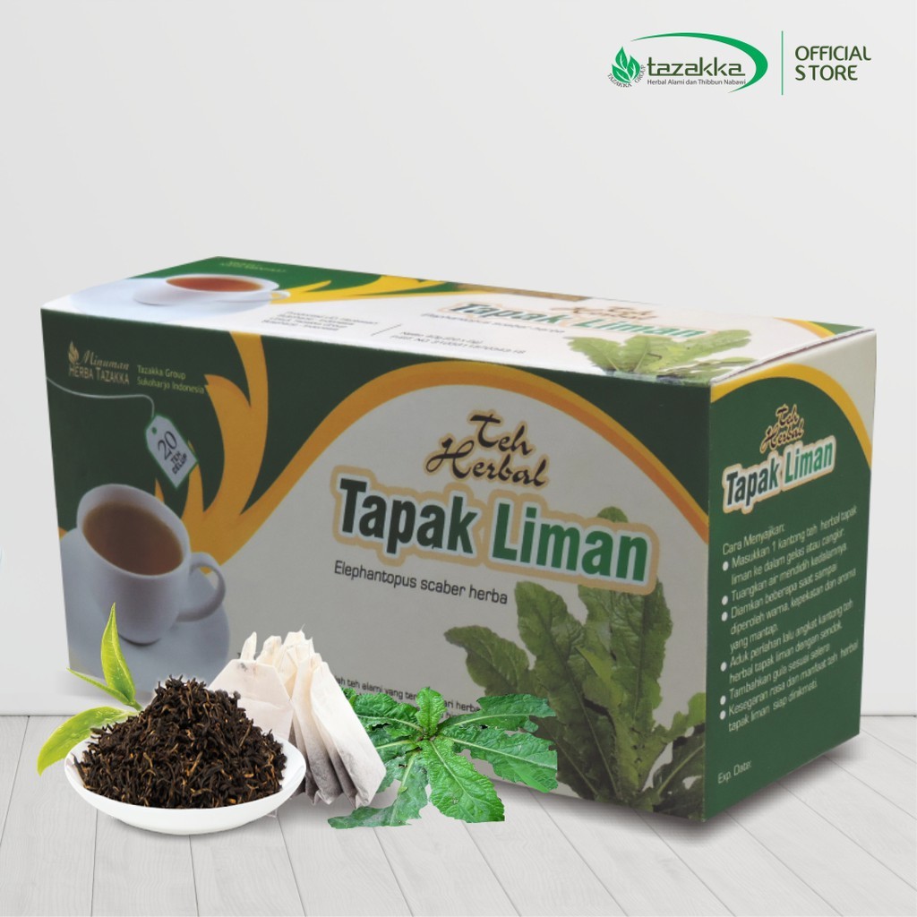 3x tapak liman herbal tea bags 3x40g (120g total) aroma ritual heritage