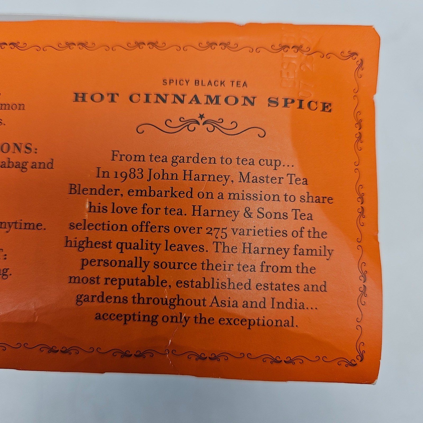 Harney & Sons Spicy Black Tea, Hot Cinnamon Spice, 50 Tea Bags, 3.17 oz (90 g)