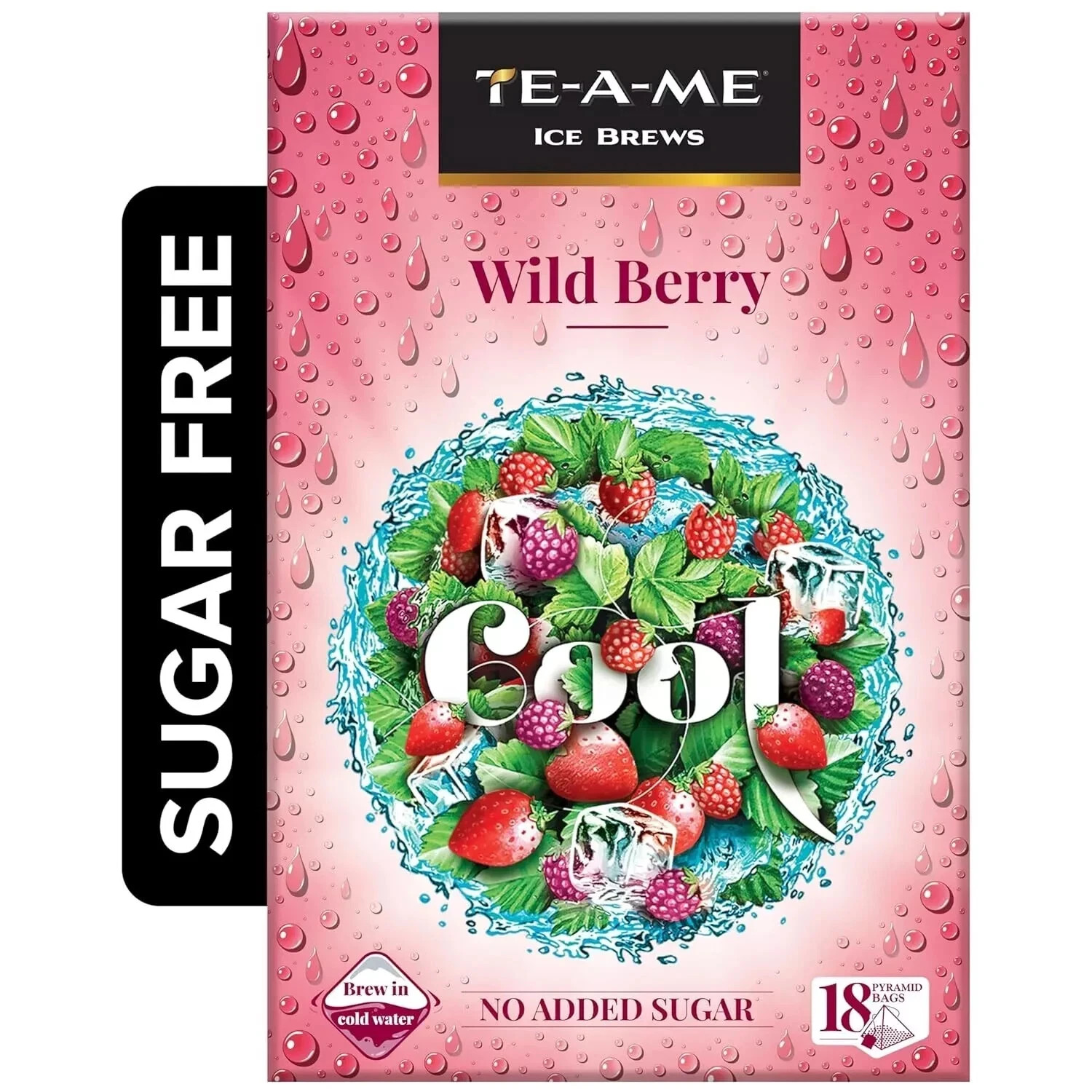 TE-A-ME Wild Berry Ice Tea – 18 Tea Bags 54G