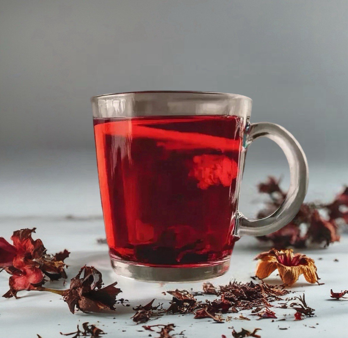Hibiscus Tea – 1 Pound – Cut and Dried Natural Hibiscus Flowers “Jamaica”