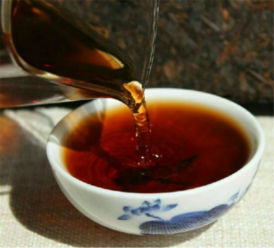250g Yunnan Pu Erh Tea Ripe Puerh Brick Aged Menghai Black Tea Compressed Smooth
