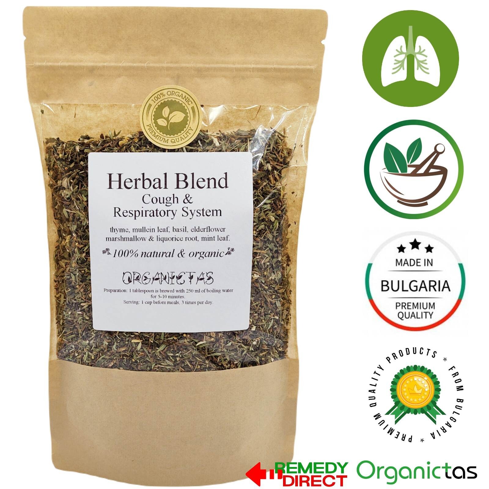 Herbal Tea for Chest Congestion – Lung Cleansing Breathing Mucus Phlegm Detox